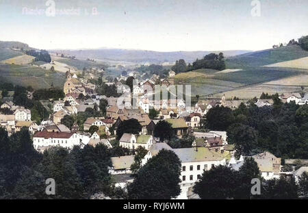 1908, Aussig, Niedereinsiedel, Tschechische Republik Stockfoto