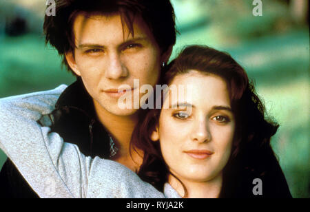 CHRISTIAN SLATER, Winona Ryder, Heidekraut, 1989 Stockfoto