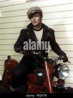 MARLON BRANDO, der Wilde, 1953 Stockfoto