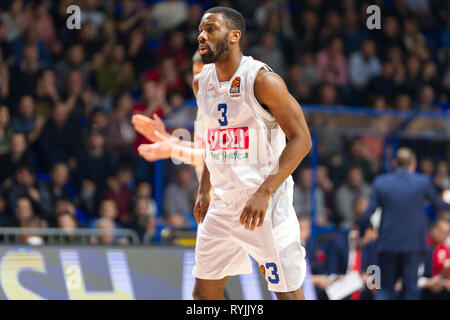 Cole Norris in Euroleague überein Stockfoto