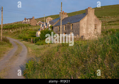 Dursey Island, Cork, Irland. 18 Juni, 2016 ein Blick nach Westen der Gemeinde von Kilmichael auf dursey Island, Co Cork, Irland. Stockfoto