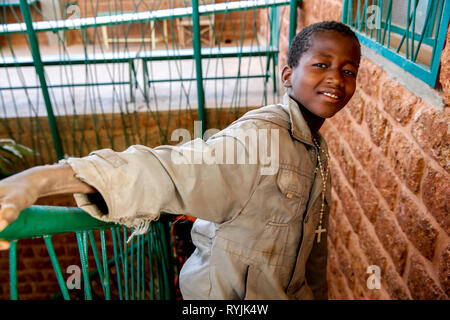 ICCV Nazemse NGO in Ouagadougou, Burkina Faso. Stockfoto