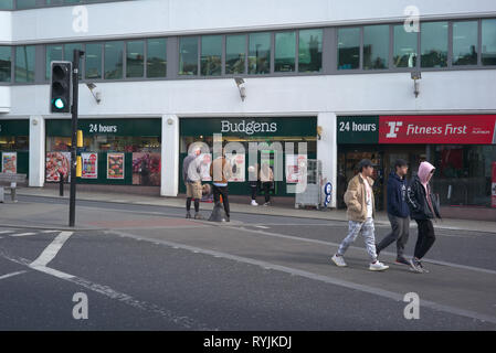 Brighton, England am 13. März 2019. Stockfoto