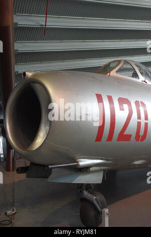 Mikoyan Gurevich MiG-15 Bis-sowjetischen Fighter Jet Stockfoto