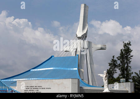 Saint Paul's Kathedrale, Abidjan, Elfenbeinküste. Stockfoto