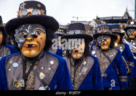 Karneval von Basel 2019 Stockfoto