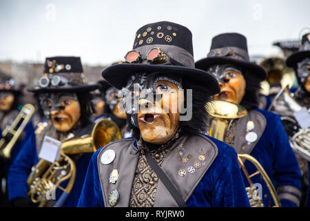 Karneval von Basel 2019 Stockfoto