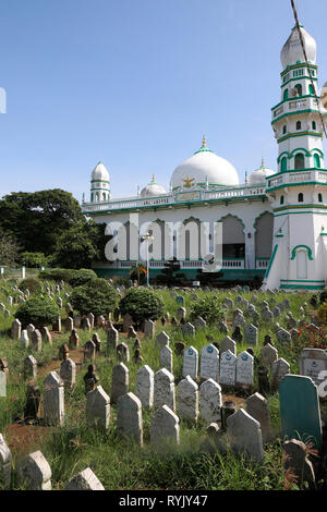 Mubarak Moschee. Alte cham muslimischen Friedhof. Chau Doc Vietnam. Stockfoto