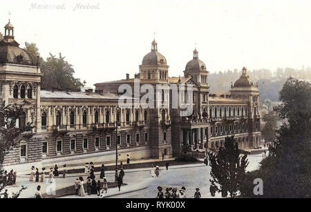Nové Lázně (Marienbad), 1913, Karlsbad, Marienbad, Neubad, Tschechische Republik Stockfoto