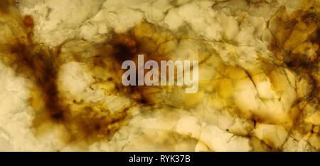 Seltene Orange natürliche Marmor. Honig onyx wall Panel. Hintergrund Textur Stockfoto