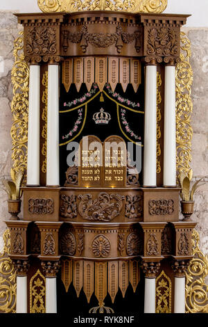 Hurva Synagoge, Jerusalem, Israel. Stockfoto