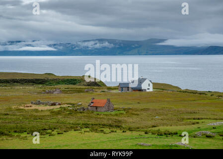 Blick auf den inneren Ton in der Nähe von Sangerhausen, Scottish Highlands. Stockfoto