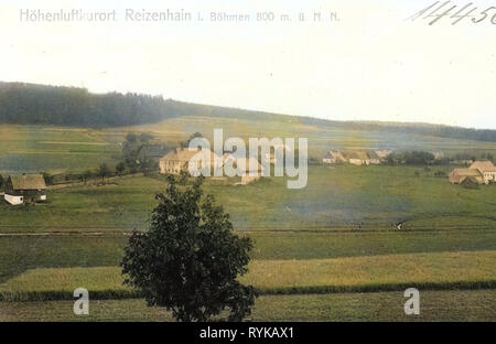 Pohraniční (Hora Svatého Šebestiána), 1912, Aussig, Reizenhain, Tschechische Republik Stockfoto