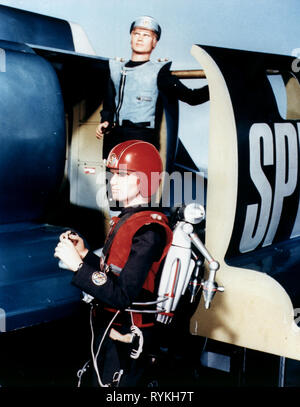 Blau, Purpur, Captain Scarlet, 1967 Stockfoto