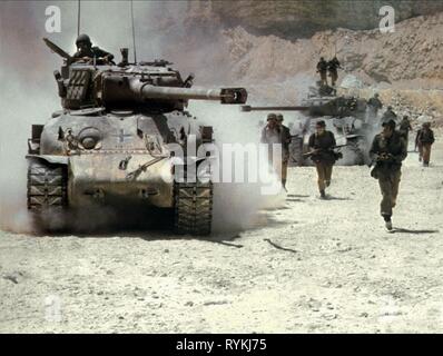 TANK, Soldaten, der BIG RED ONE, 1980 Stockfoto