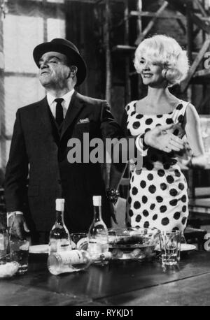 CAGNEY, PULVER, eins, zwei, drei, 1961 Stockfoto