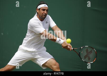 MARCOS Baghdatis, Zypern, die Wimbledon Championships 2017, 2017 Stockfoto