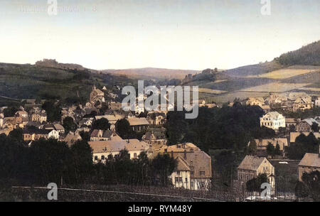 1908, Aussig, Niedereinsiedel, Tschechische Republik Stockfoto