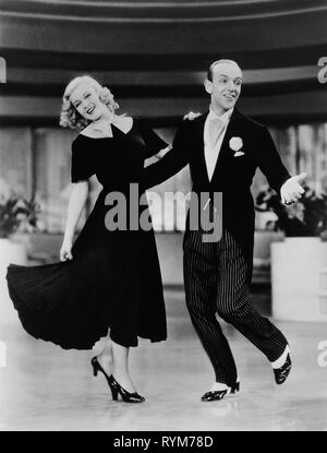 ROGERS, ASTAIRE, SWING TIME, 1936 Stockfoto