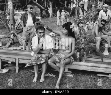 MASON, SET, TIARA TAHITI, 1962 Stockfoto