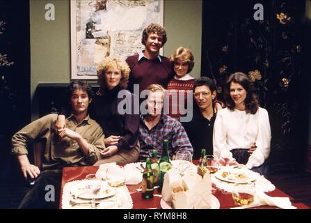 KLINE, SCHLIESSEN, BERENGER, verletzt, ORT, GOLDBLUM, Williams, Big Chill, 1983 Stockfoto