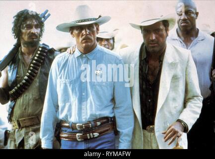 NOLTE, BOOTHE, Extreme Prejudice, 1987 Stockfoto