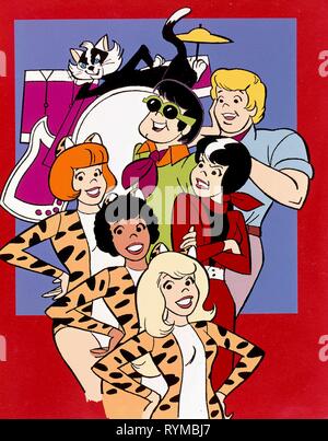 MCCOY, Valentine, Braun, MAYBERRY, III, Cabot, Katze, Josie und die Pussycats, 1970 Stockfoto