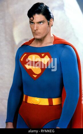 CHRISTOPHER REEVE, Superman II, 1980 Stockfoto