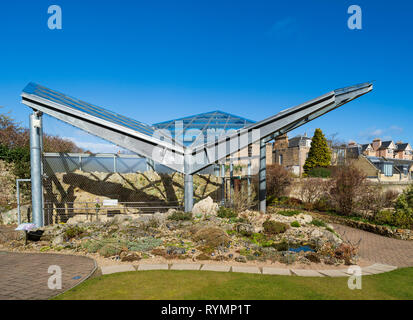 Alpine House Royal Botanic Garden Edinburgh, Schottland, Großbritannien Stockfoto