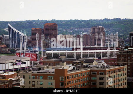 Great American Ball Park Cincinnati OH Stockfoto