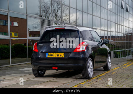 2014 Suzuki Swift SZ-L heiße Luke Compact Car Stockfoto