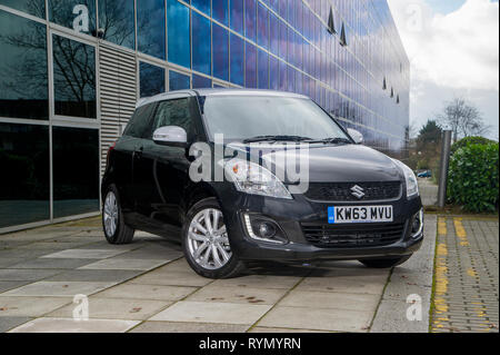 2014 Suzuki Swift SZ-L heiße Luke Compact Car Stockfoto