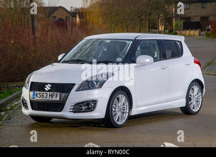 2014 Suzuki Swift Sport heiße Luke Compact Car Stockfoto