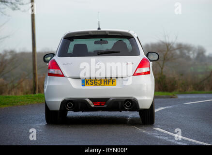2014 Suzuki Swift Sport heiße Luke Compact Car Stockfoto