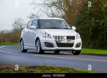 2014 Suzuki Swift Sport heiße Luke Compact Car Stockfoto