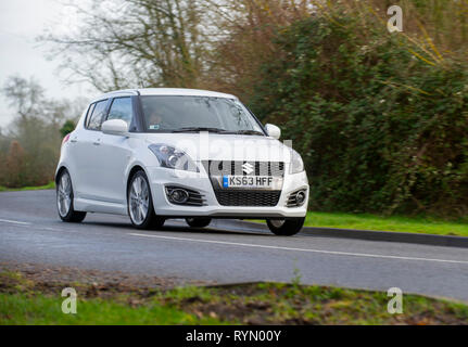 2014 Suzuki Swift Sport heiße Luke Compact Car Stockfoto