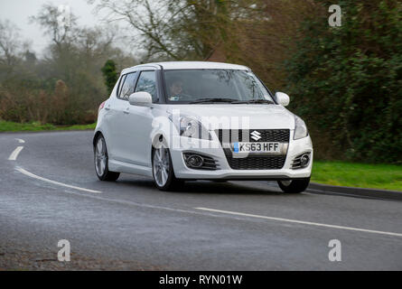 2014 Suzuki Swift Sport heiße Luke Compact Car Stockfoto