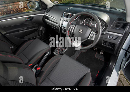 2014 Suzuki Swift Sport heiße Luke Compact Car Stockfoto