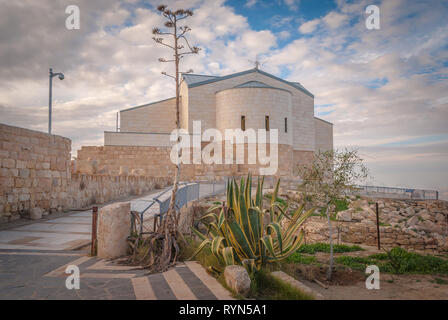 Basilika von Moses auf dem Berg Nebo in Jordanien, Naher Osten Stockfoto