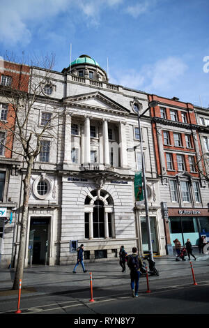 Die Ulster Bank Gebäude ehemalige Hibernian Bank auf 3-4 Oconnell Street Dublin Irland Europa Stockfoto