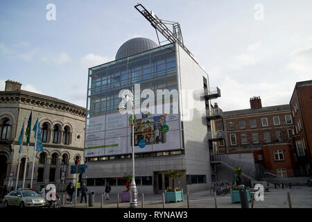 3 palace Street Dublin Bürogebäude mit Fleisch- und Knochenmehl Architekten Dublin Irland Europa konzipiert Stockfoto