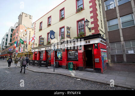 Der Auld Dubliner Pub Temple Bar Dublin Irland Europa Stockfoto