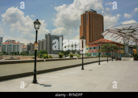 Clarke Quay, Singapur Stockfoto