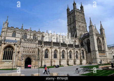 Gloucester Cathedral, Gloucester, Gloucestershire, England, Vereinigtes Königreich Stockfoto