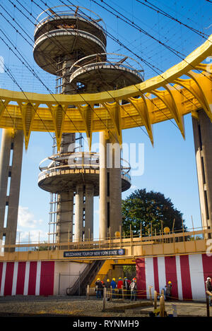 New York State Pavillon von 1964 Weltmesse, Flushing Meadows Park Stockfoto