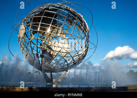 Unisphere Flushing Meadows Park Queens Stockfoto