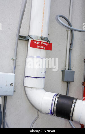 Miami Florida, Staples, Geschäft mit Bürobedarf, erhält LEED Gold-Zertifizierung des Green Building Council, grünes Gebäude, Erhaltung, zurückgewonnenes Wasser Stockfoto