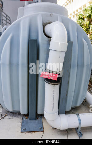 Miami Florida, Staples, Geschäft mit Bürobedarf, erhält LEED Gold-Zertifizierung des Green Building Council, grünes Gebäude, Erhaltung, zurückgewonnenes Wasser Stockfoto