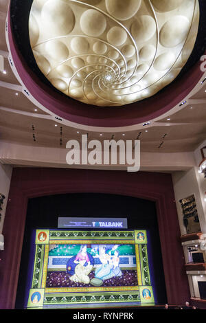 Miami Florida, Biscayne Boulevard, Adrienne Arsht Center for the Performing Arts, Sanford und Dolores Schiff Ballet Opera House beherbergt Wohnhäuser Stockfoto