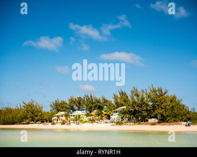 Cocodimama Charming Resort, Gouverneure Hafen, Insel Eleuthera, Bahamas, in der Karibik. Stockfoto